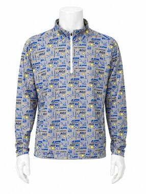 Fore Fathers AOS Spark Energy Fuel Tomorrow Men's Performance Quarter Zip Sz L